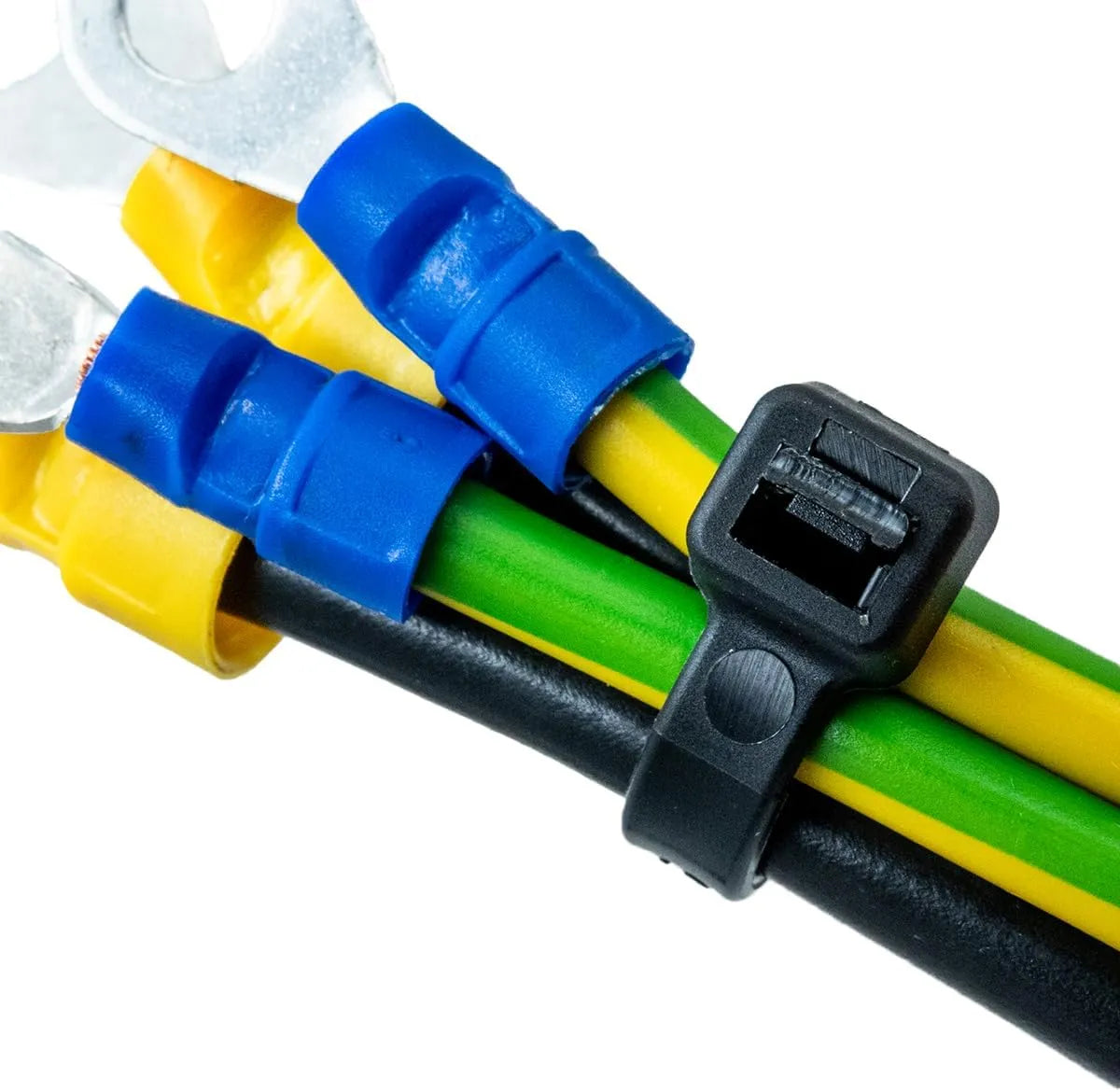 Colliers de Serrage Plastique - Serre cables Noir - SQES