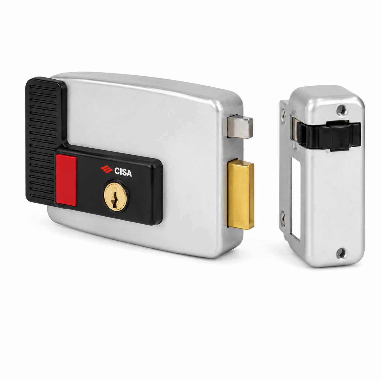 Serrure électrique CISA 11631-70 – Droite 11631-70-1 et Gauche 11631-70-2 ouverture intérieure Axe 70 mm 12V AC | SQES Tunisie