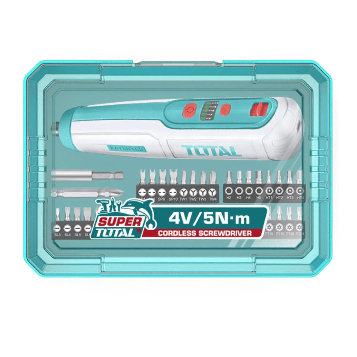 Visseuse sans fil - Tournevis - 5NM - 43 Pcs - 4V - SQES