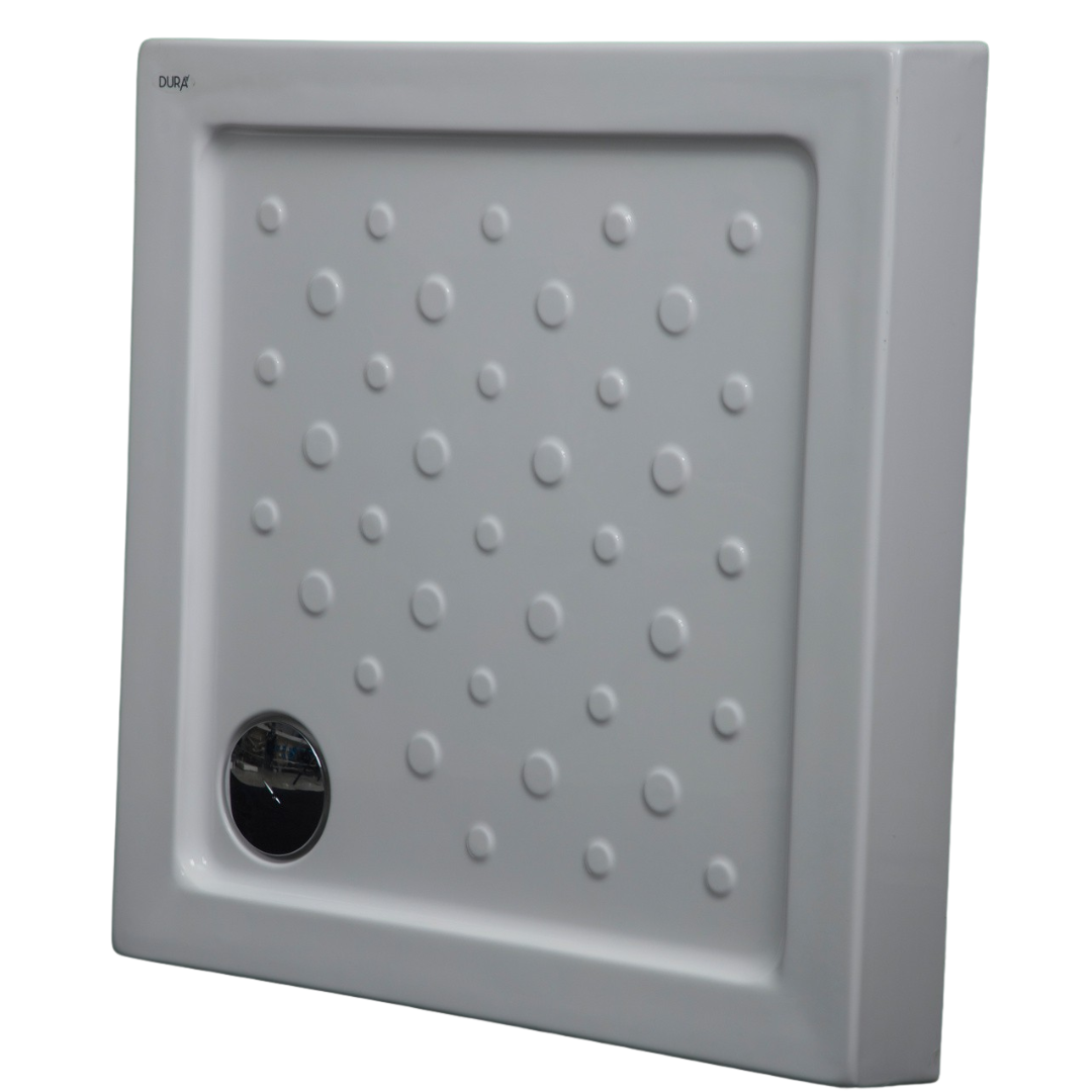 Receveur de douche Acrylique 90/90cm - H:4cm - Carré - DURA