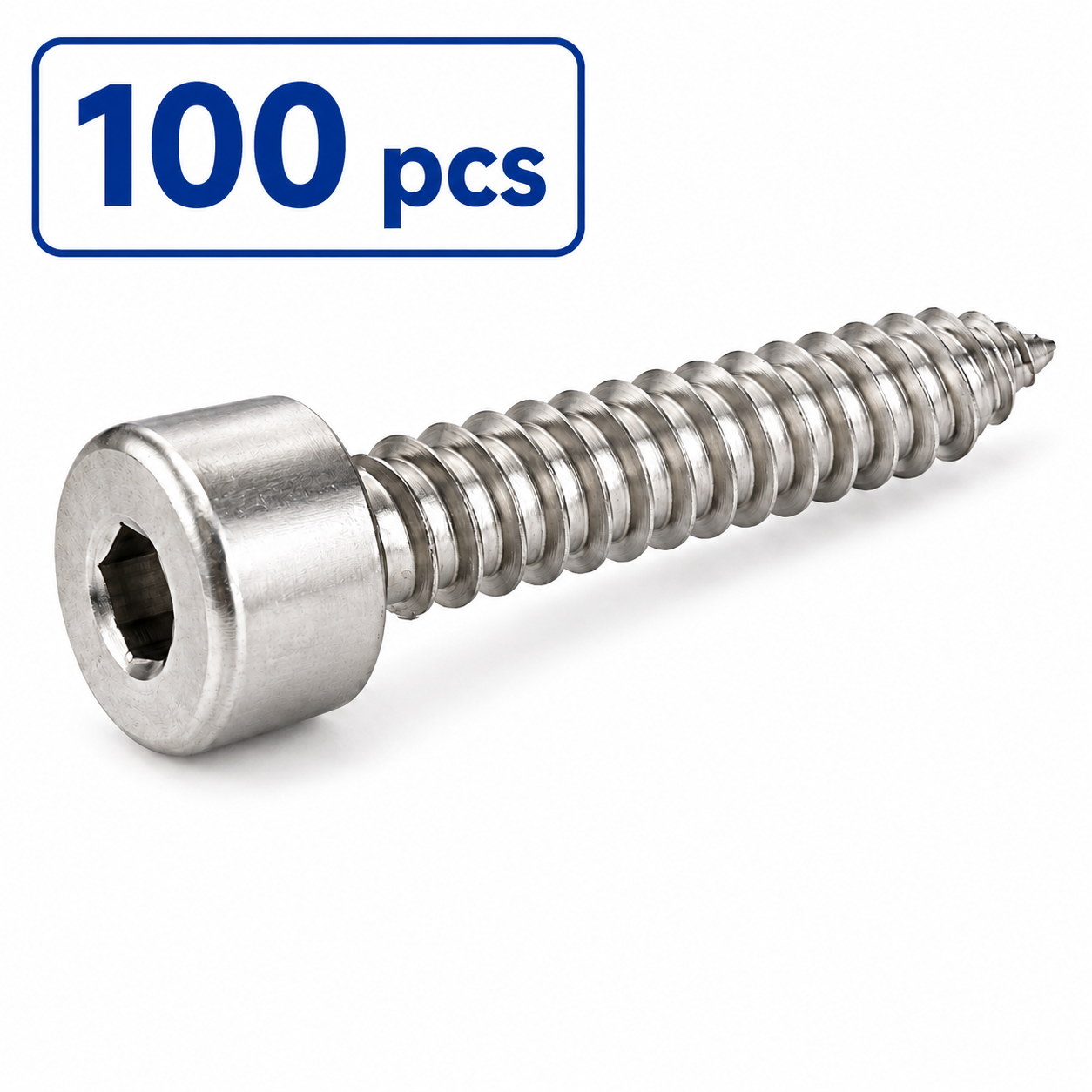 Vis Parker Alu Zinguée Série 4,8 – Dimensions 4,8/25 / 4,8/32 / 4,8/38 / 4,8/50 – Réf. 933CHC4825 à 933CHC4850 | SQES Tunisie