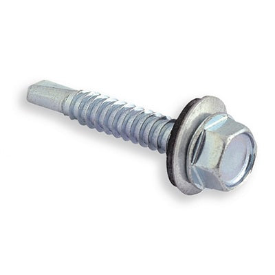 Vis charpente - Auto Perforante avec Rondelle et Joint – Ø 6.3 mm - 200 pcs