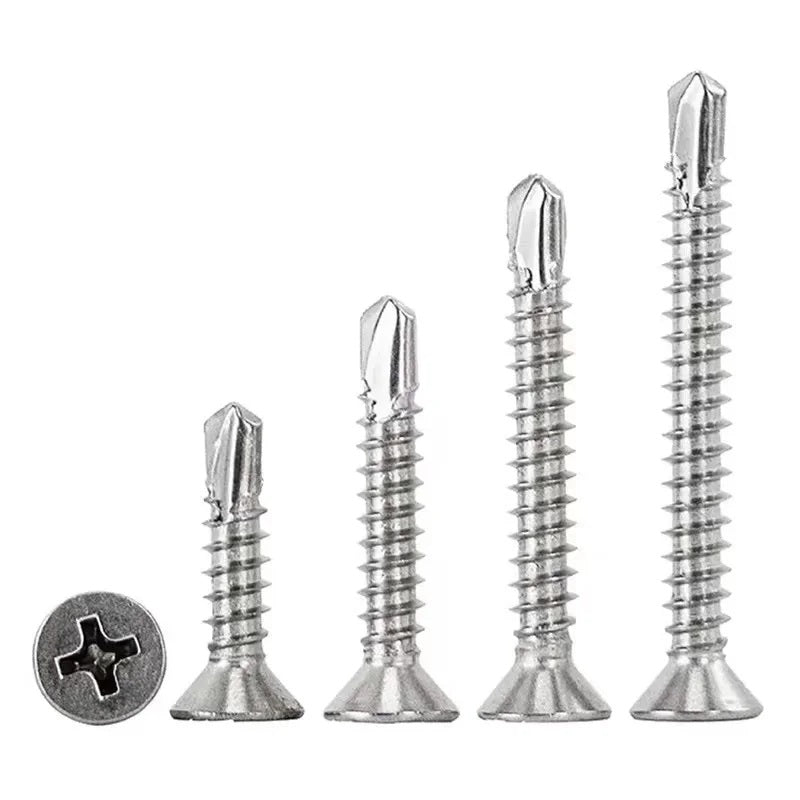 Vis Auto Perforante Tete Plate – Ø 5.5 mm - 500 pcs