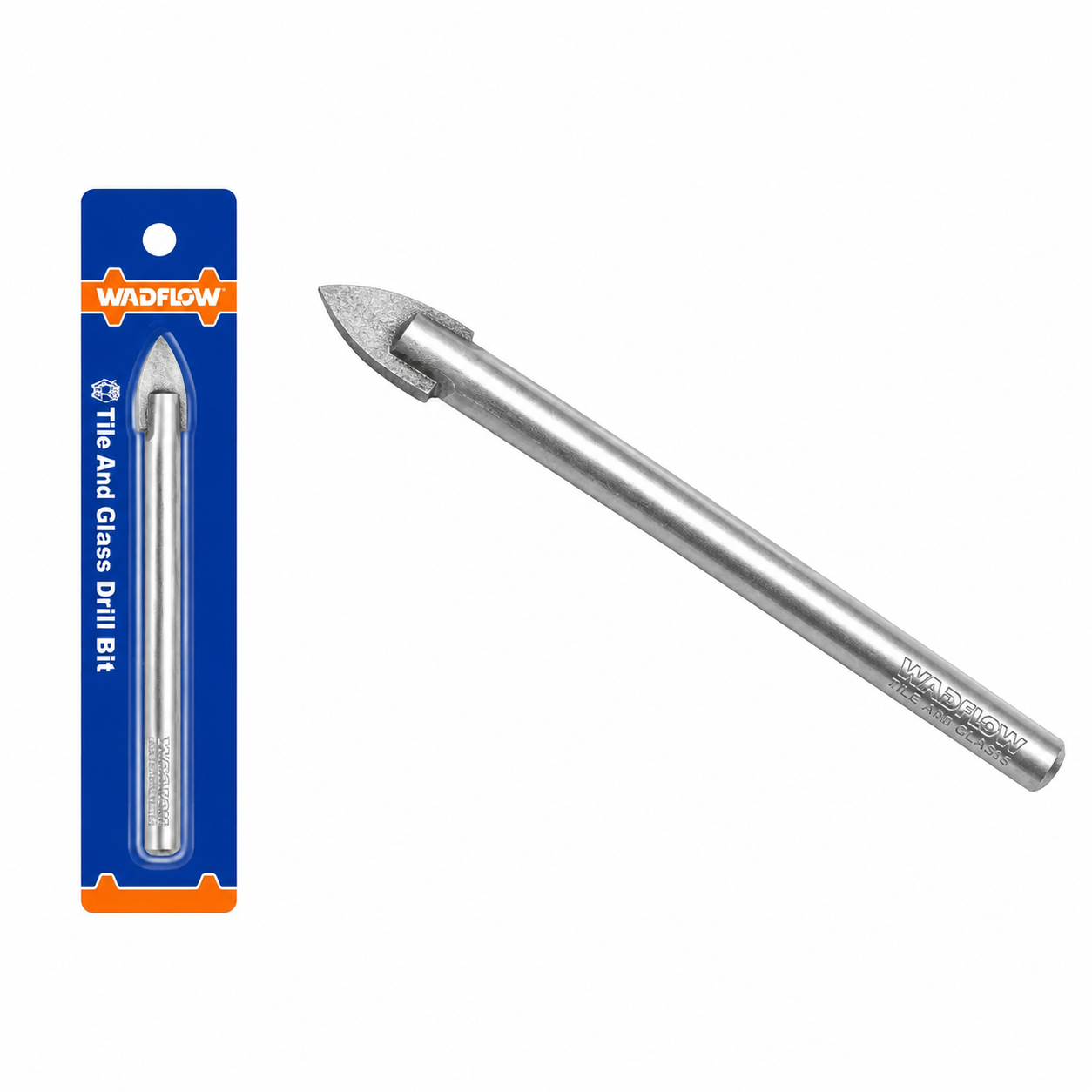 Mèche Carrelage & Verre WADFOW Ø4 Ø5 Ø8 Ø10 Ø12mm — Pointe Carbure Perçage Faïence Grès Verre | SQES Tunisie