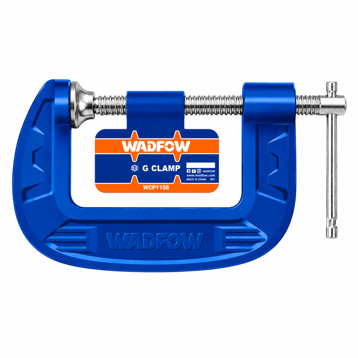 Serre-Joint WADFOW WCP1103/WCP1105/WCP1106/WCP1108 — 3", 5", 6", 8" Menuiserie Chantier | SQES Tunisie