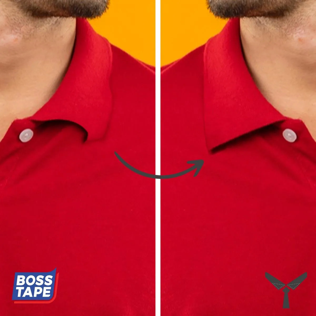BOSS TAPE Patch de mise en forme de col de chemise (20pcs) - SQES