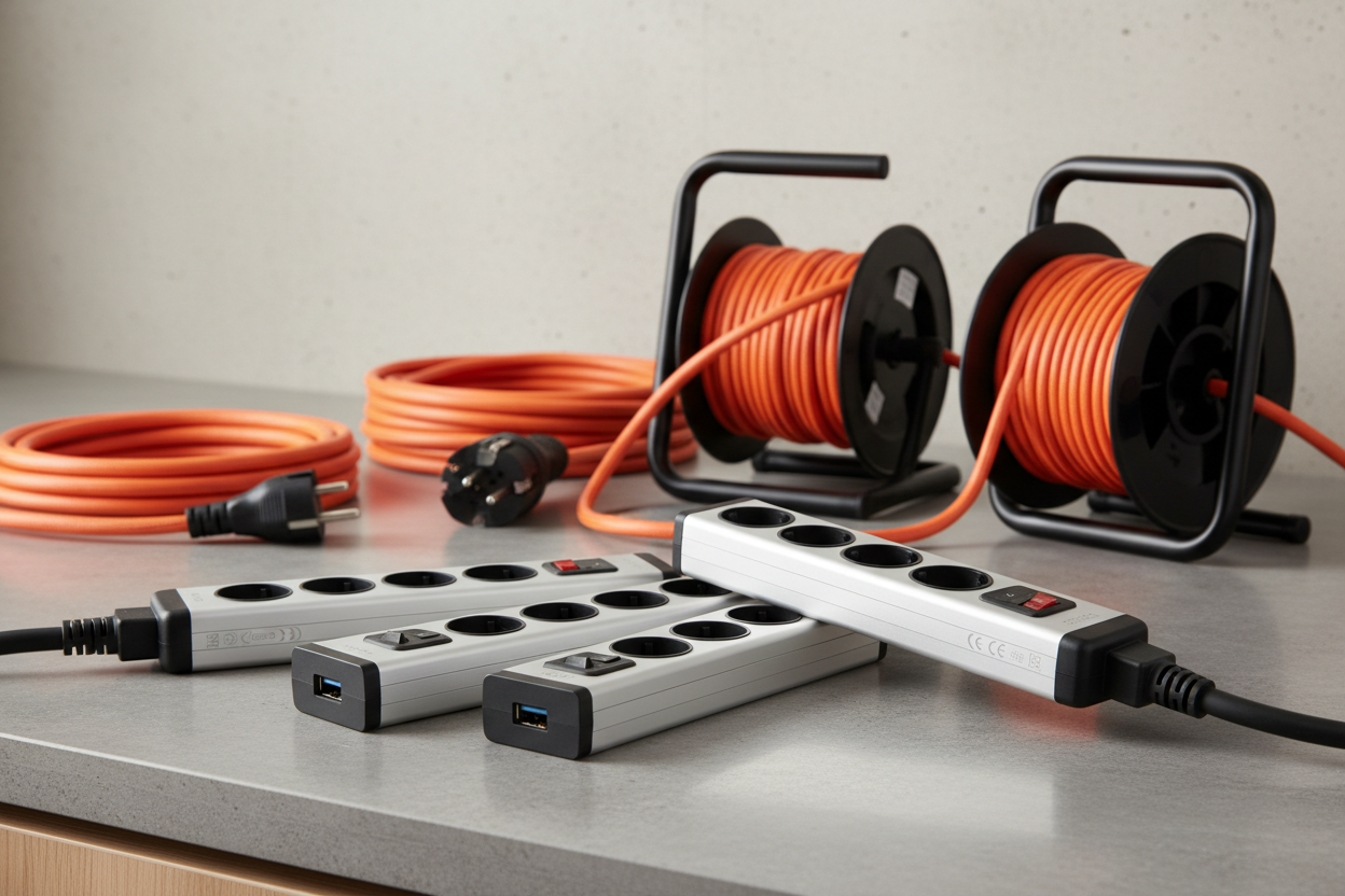 Multiprises, Rallonges et Enrouleurs