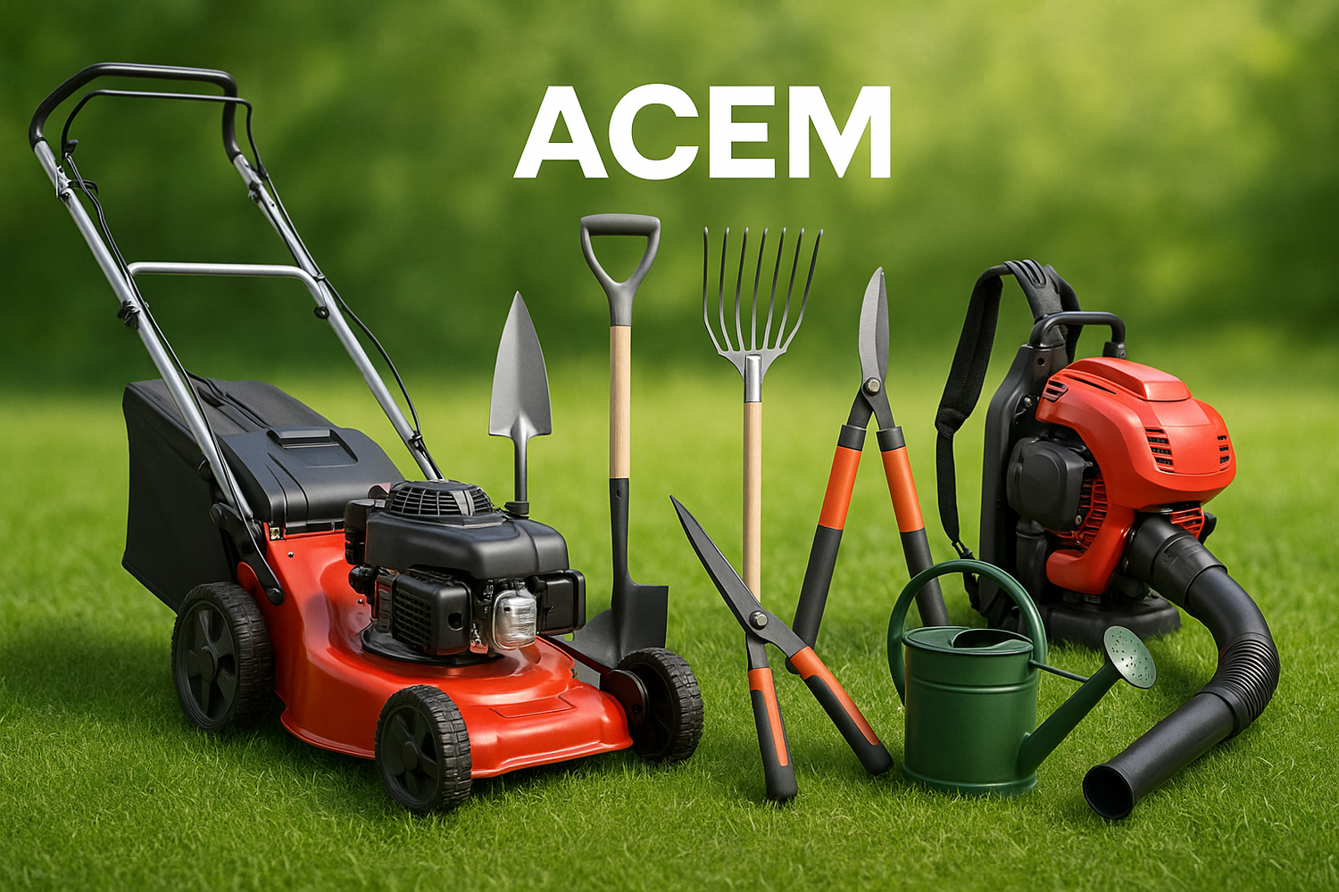 Jardinage et Espaces Verts ACEM - Tondeuses Outils Professionnels