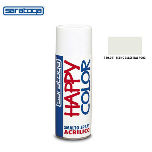 Peinture Spray BLANC GLACE RAL9002 400ml - Saratoga