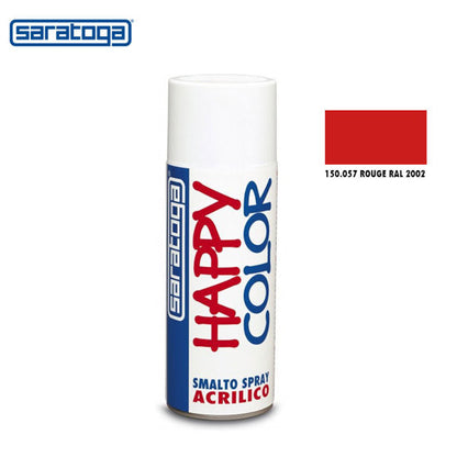 Peinture  Spray Happy Color - ROUGE RUBIS - 400ml - Saratoga