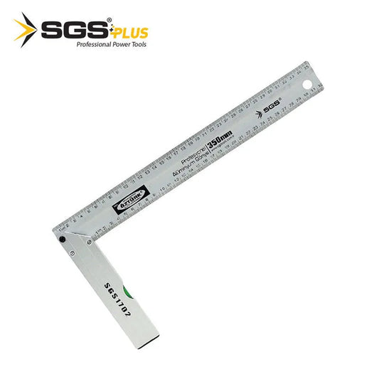 Equerre de Menuisier avec Niveau 350mm - SQES