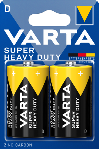 VARTA Pile Superlife D LR20 PACK 2