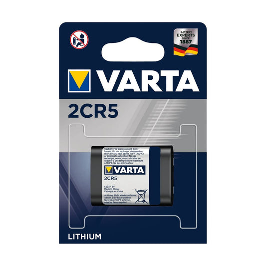 VARTA Pile Lithium 2CR5 BP1 6V - Professional Electronics