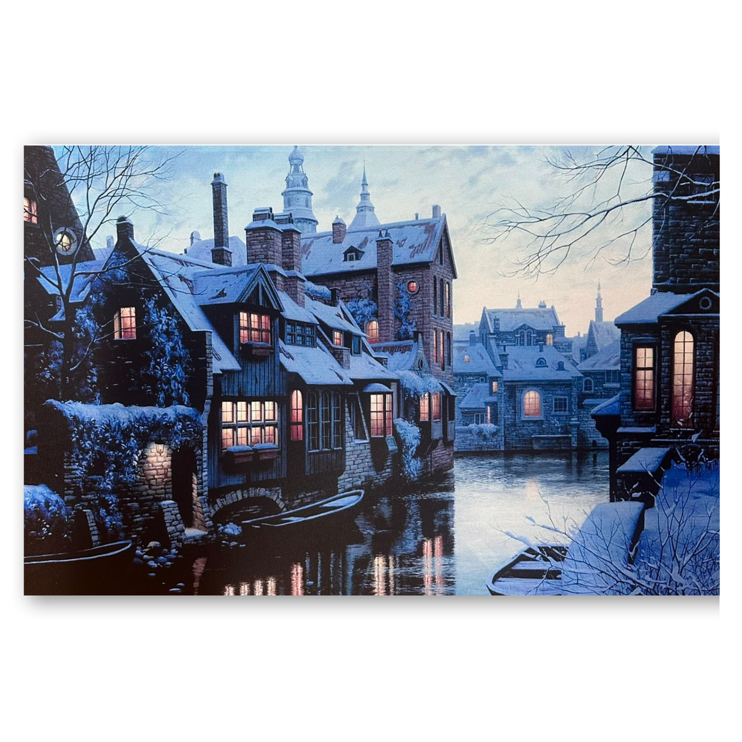 Pack Ambiance Hiver Féerique ❄️ - Tableaux LED + Sapin Lumineux