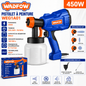 Pistolet à Peinture Électrique WADFOW WEG1A01 450W – Pulvérisateur 800ml