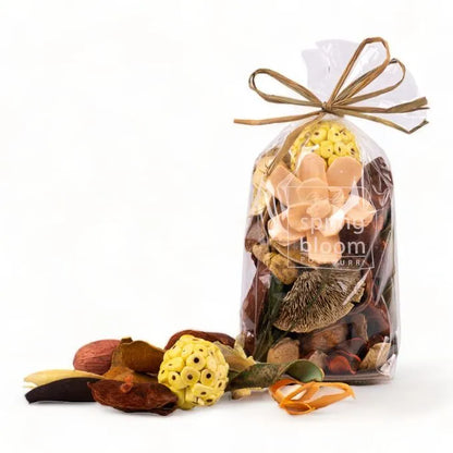 Pot pourri en Rotin - Mélange décoratif naturel - SQES