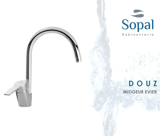 Mitigeur Evier - Serie DOUZ- Garantie 5 Ans - SQES