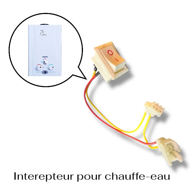 Interrupteur pour Chauffe-Eau à Gaz Automatique