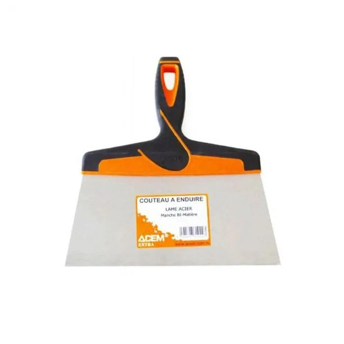 ACEM Couteau à enduire - Lame en acier - - SQES