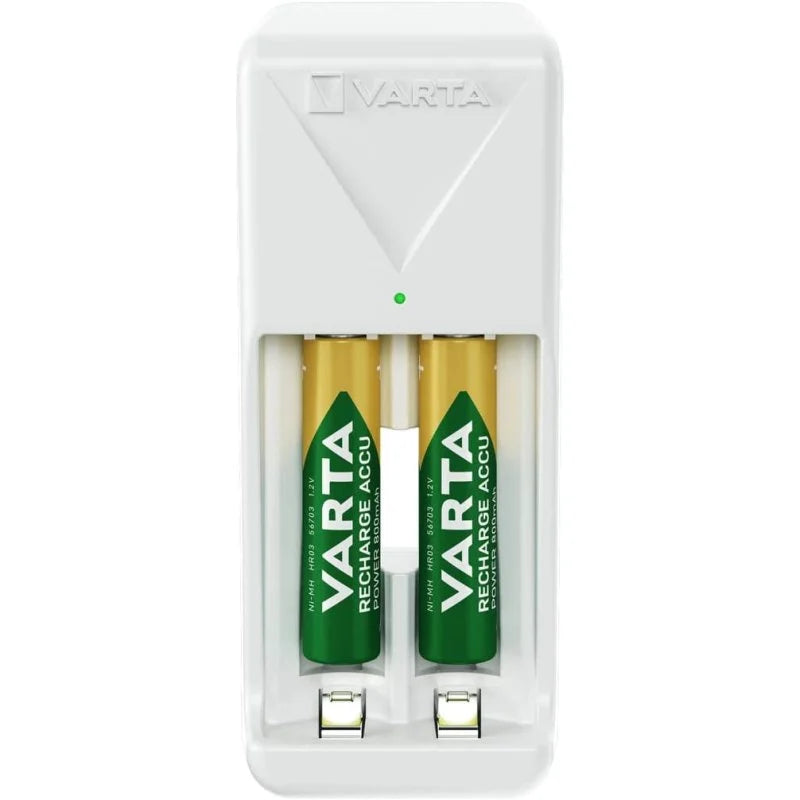 VARTA Mini Charger EU with 2xAAA 800mAh - Kit Européen