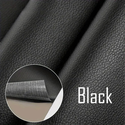 BOSS TAPE Patch auto adhésif en cuir Noir - SQES