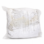 Chiffon d'essuyage industriel 100% coton blanc sac 10kg