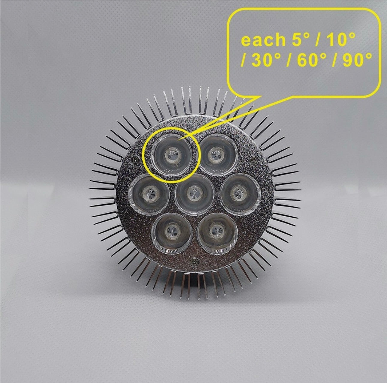 Ampoule LED PAR30 Rouge 21W 520nm E27