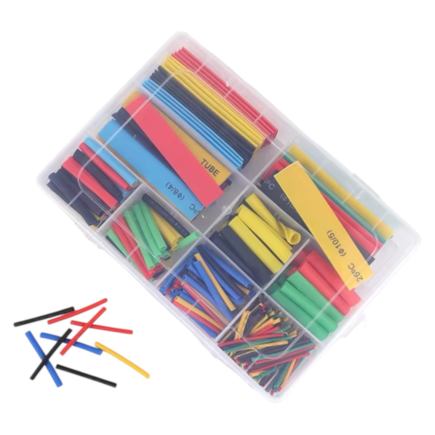 Coffret Gaines Thermorétractables 140 Pièces