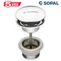BONDE DE LAVABO CLIC CLAC RONDE EN LAITON - 1958A00 - SQES