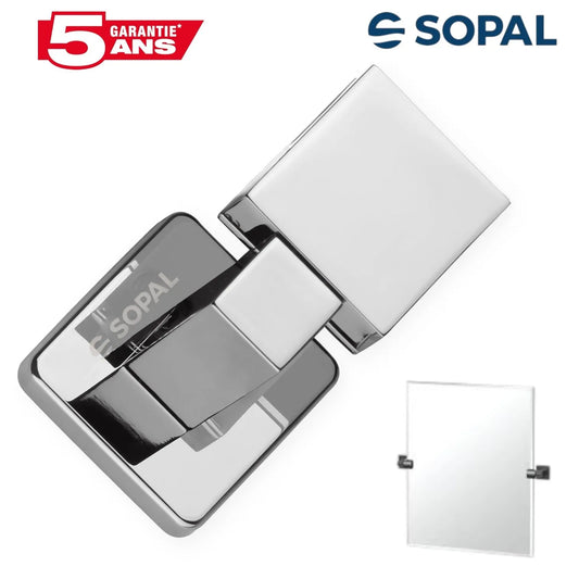Support de miroir pivotant carré Ward - SOPAL SB88A04 - SQES