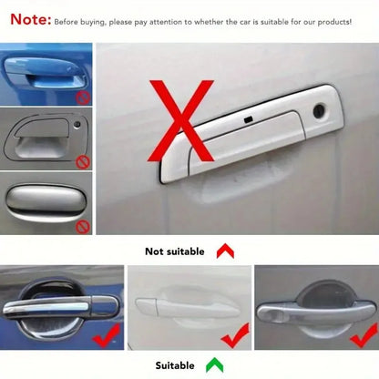 BOSS TAPE Film de protection contre les rayures de poignet de porte voiture - SQES