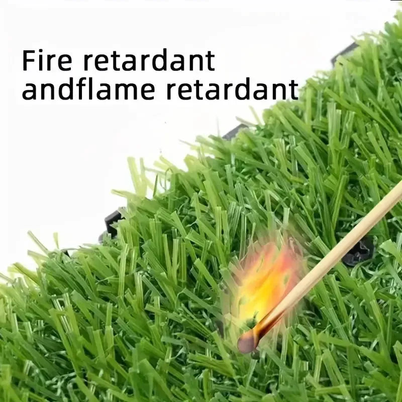 Gazon Artificiel 30 mm - Pelouse Synthétique - Rouleau faux herbe pour balcon et jardin - SQES