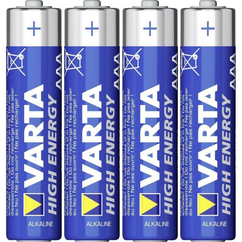 VARTA Pile Longlife Power AAA LR03 PACK 4 High Energy