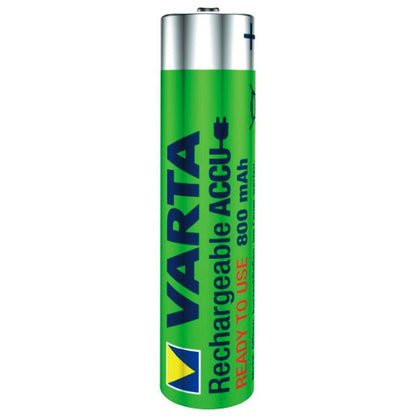 VARTA Pile Rechargeable Recycled LR3 BP2 800mAh - Pack de 2
