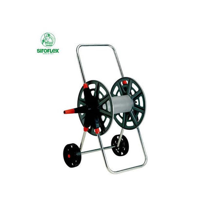 Siroflex Dévidoir Chariot 2 Roues - Enrouleur Tuyau Jardin - Made in Italy