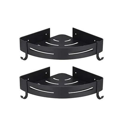 Etagère de Rangement pour salle de bain - 2pcs - Etagère d'angle - SQES