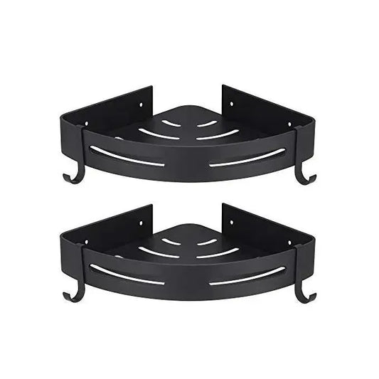 Etagère de Rangement pour salle de bain - 2pcs - Etagère d'angle - SQES