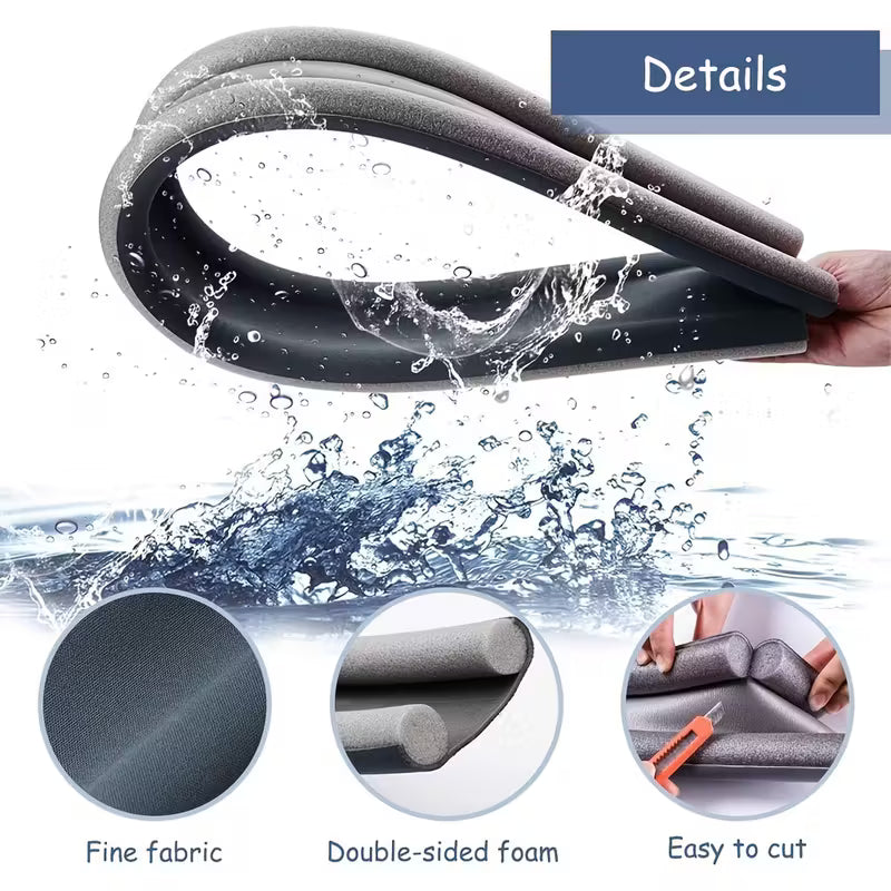 GEKO Joint de porte Gris Double