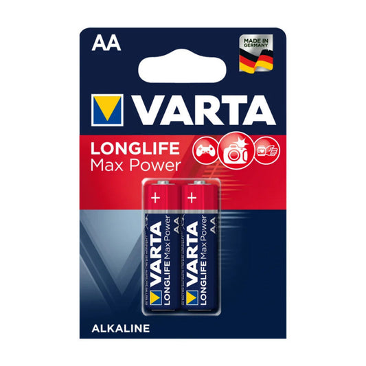 VARTA Pile Longlife Max Power AA LR6 PACK 2