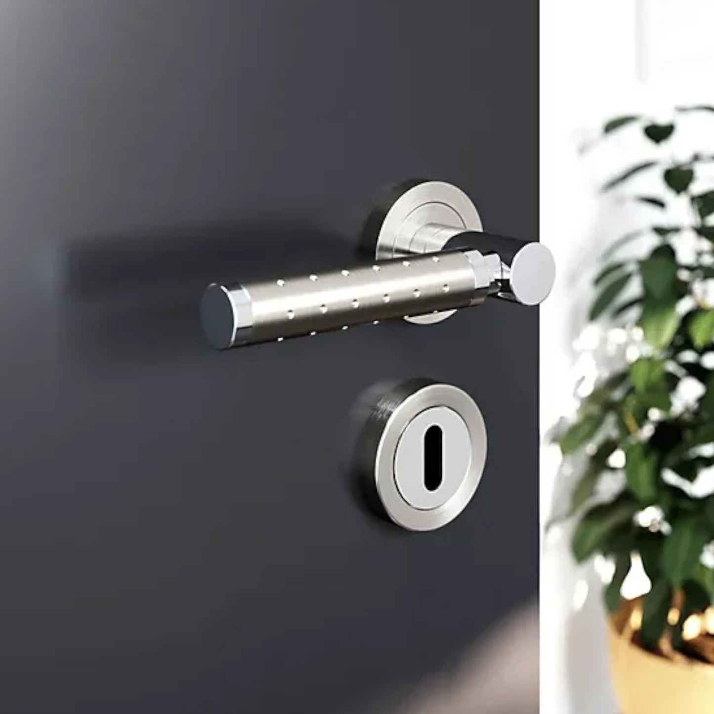 Ensemble de Rosaces Rondes PT Satiné