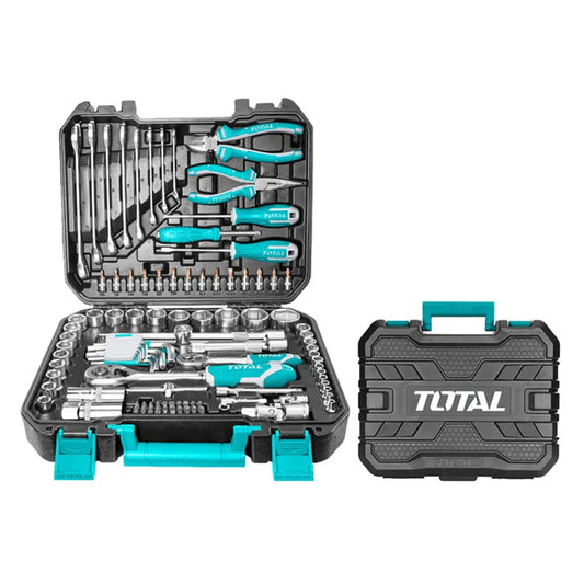 Malette à outils - Valise Bricolage - 100 pcs - SQES