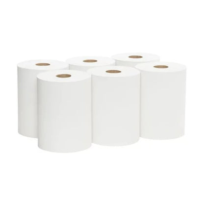 Papier Essuie-mains blanc Grand Format M70 – Lot de 6 Rouleaux - SQES