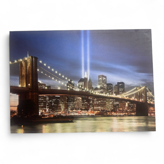 Tableau Lumineux LED Décoratif Mural Manhattan City TBL-LED-MAN