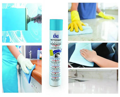 Nettoyant Toutes Surfaces avec Brosse 400ml - KING - SQES