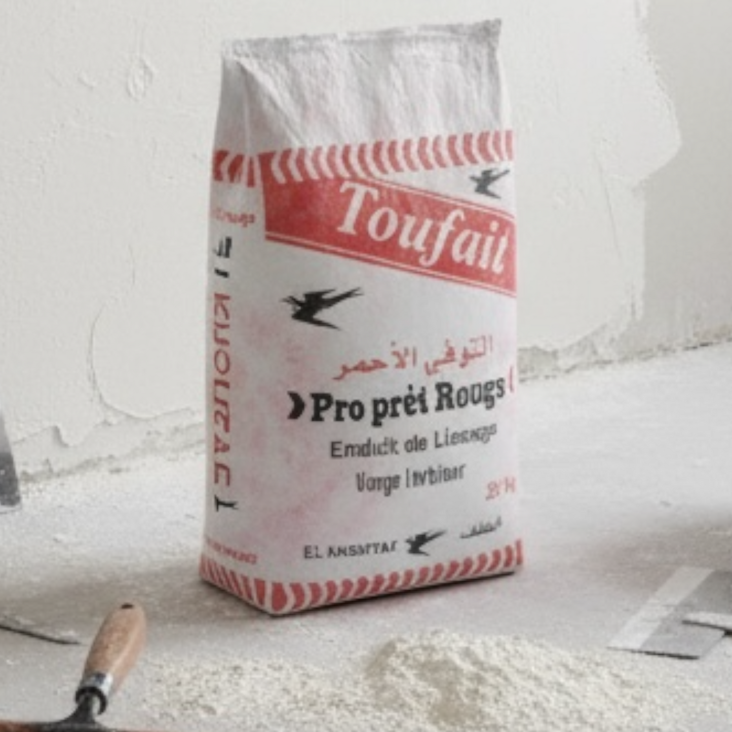 Enduit toufait rouge 25kg Khottaf