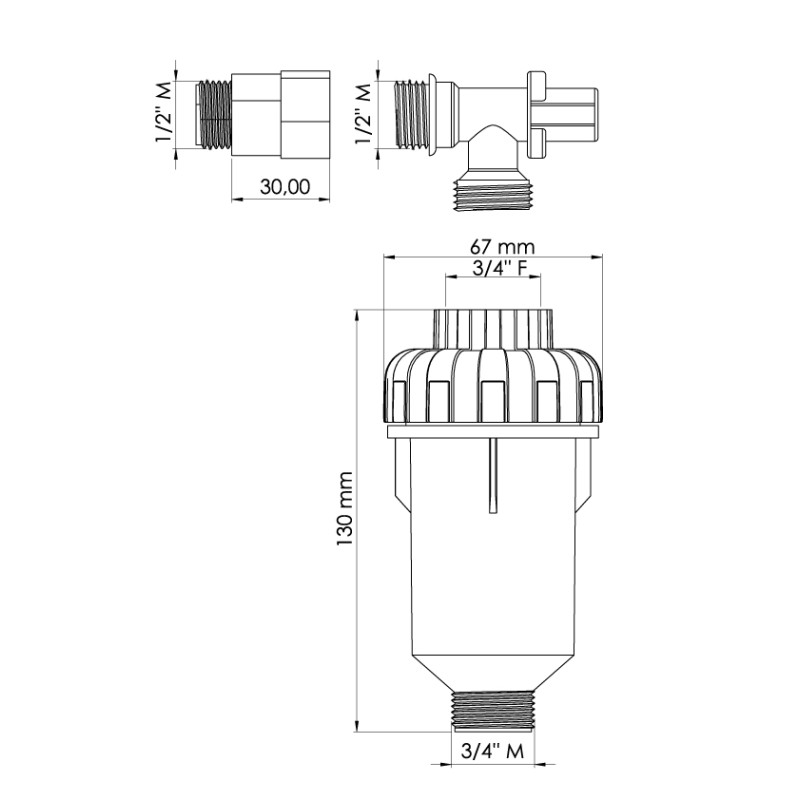 Filtre Anti-Calcaire Machine à Laver & Lave-Vaisselle