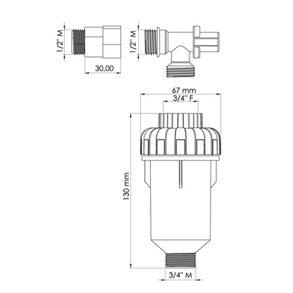 Filtre Anti-Calcaire Machine à Laver & Lave-Vaisselle