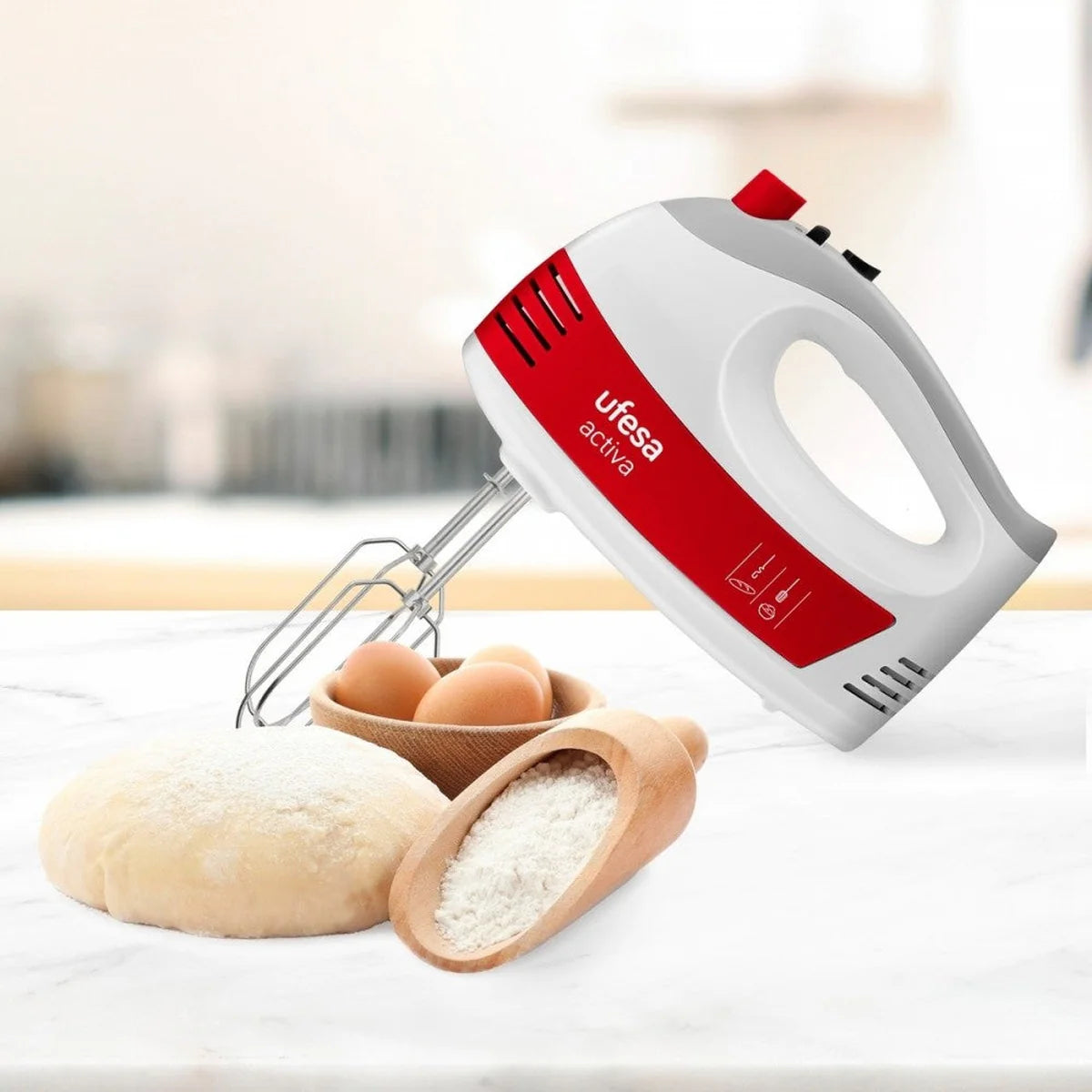 Batteur Électrique UFESA BV4650 Activa 400W - Blanc