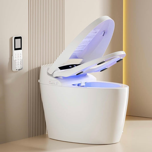 Toilette Japonaise Intelligente cuvette Intégré Tankless – Homary