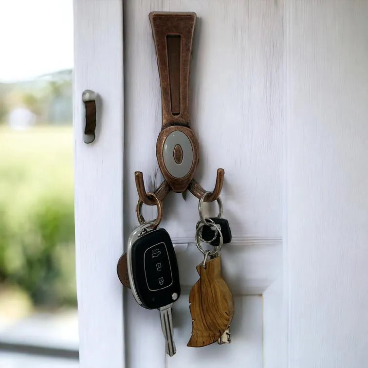 Patères - Porte Manteaux - Crochet Mural - Rustique - Favo - SQES